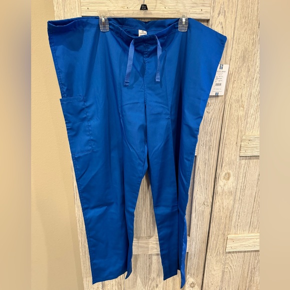 Fundamentals Scrub Pants sz XL Royal Blue - Picture 1 of 4